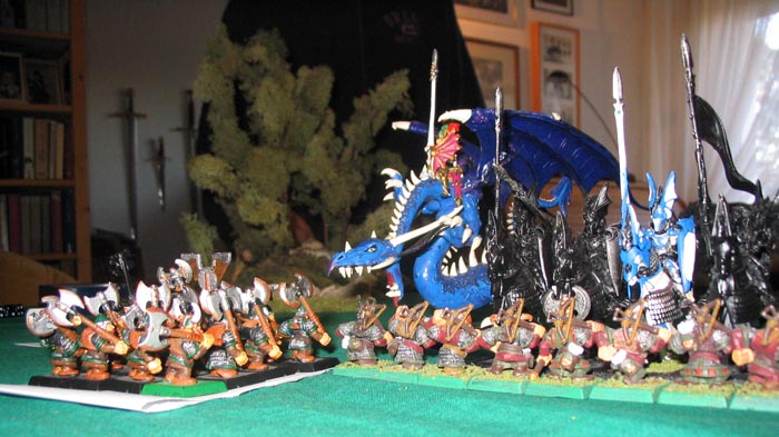 Ein Warhammer-Spiel
